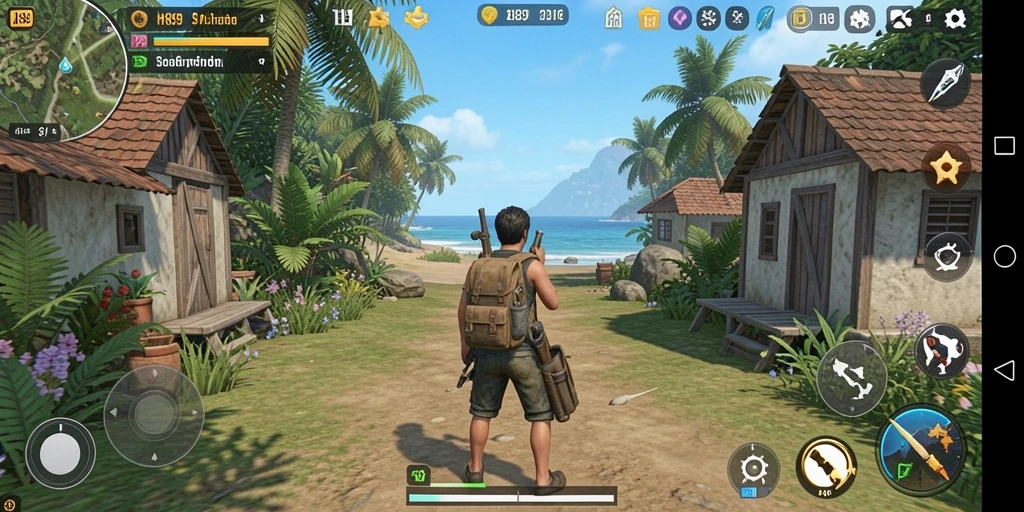 Tampilan gameplay H89 yang menarik dan realistis dalam simulasi kehidupan.