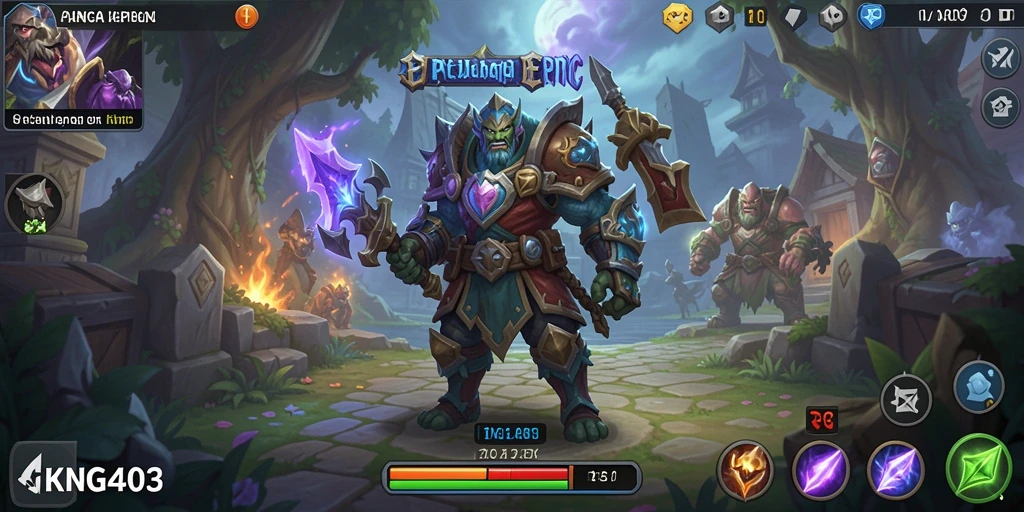 Gameplay KING403 yang menarik dengan aksi bertempur yang intens.
