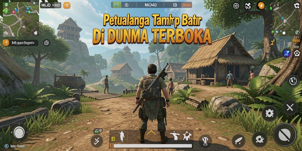 Gameplay MILO4D yang menampilkan eksplorasi dunia terbuka yang luas.