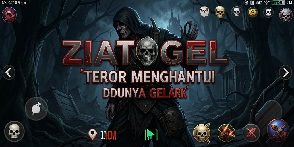 Tampilan menegangkan dari gameplay ZIATOGEL yang penuh kengerian.